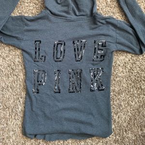 M PINK oversized sweatshirt